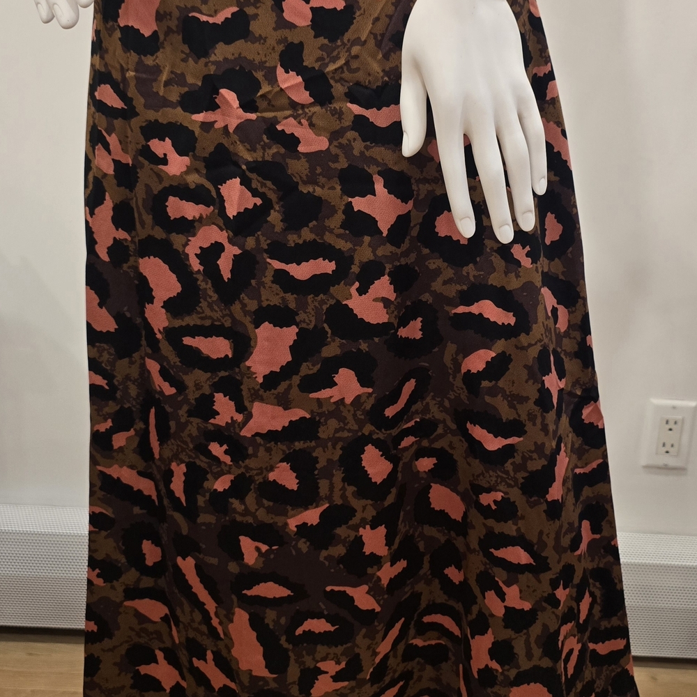 Leopard Print Women's Skirt